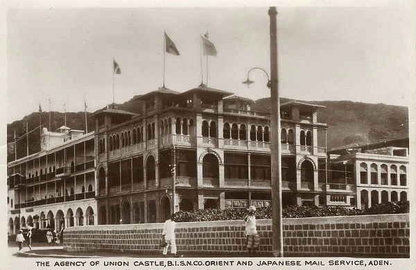 Agency building of Union Castle Line, Aden