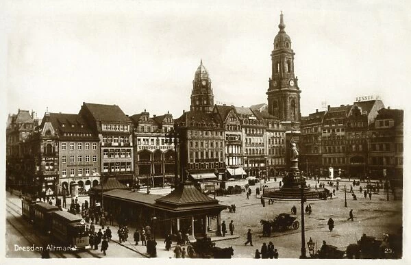 Altmarkt (Old Market Square) - Dresden, Germany