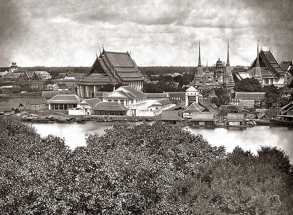 Bangkok, Siam (Thailand) 1870s