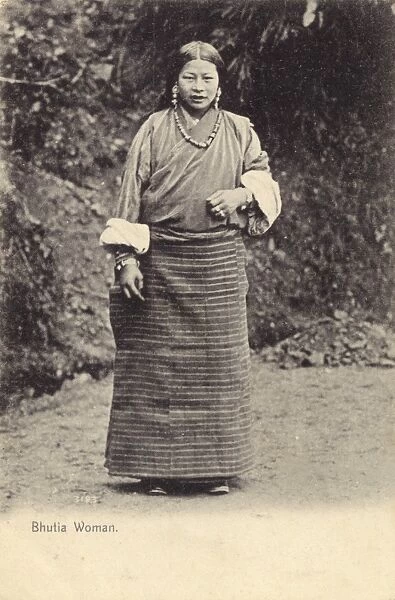 Bhutia Woman, Sikkim, India