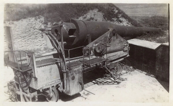 Captured Turkish Coastal Gun - Dardanelles