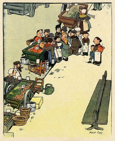 Cartoon, Another false rumour, WW1