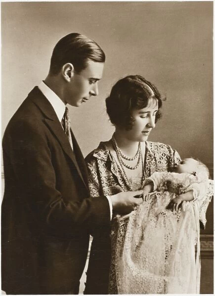 The Christening of Princess Elizabeth in 1926