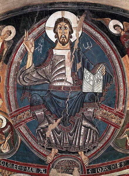 Church of St. Clement of Tahull. Pantocrator by the Master o
