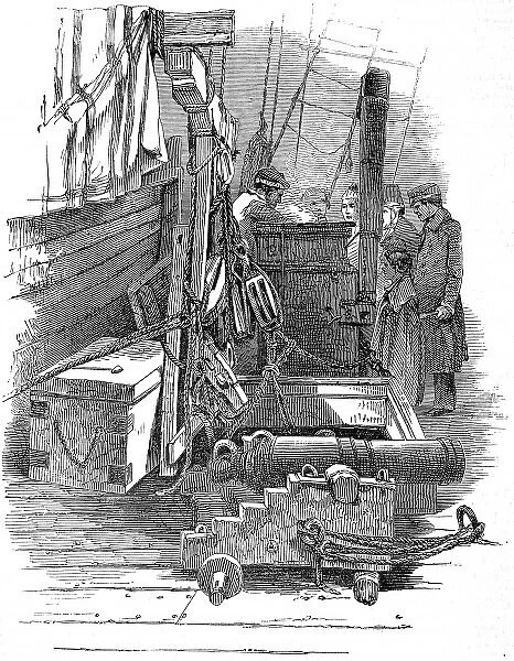 Cooking Soup on an Emigrant Ship, 1849