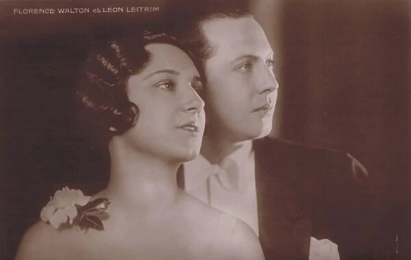 The dancing act of Florence Walton and Leon Leitrim, 1920s