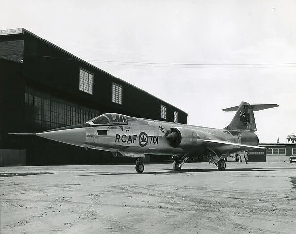 The first Canadair CF-104 Starfighter, 12701, for the RCAF