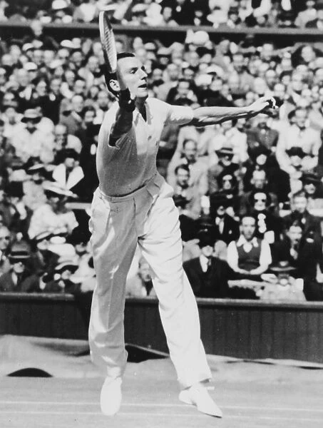 Fred Perry, British tennis player