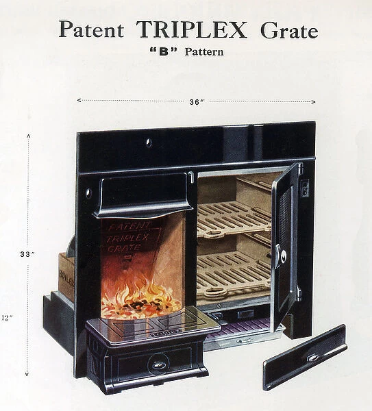 Patent Triplex Grate B Pattern