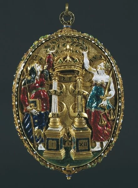 Photo frame. 16th c. Renaissance art. Jewelry. AUSTRIA