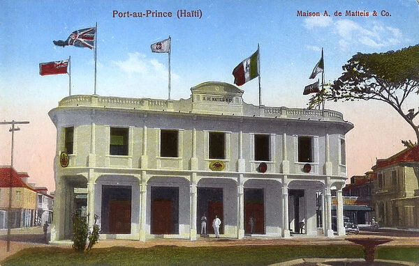 Port au Prince, Haiti - Commercial HQ of A. de Matteis & Co