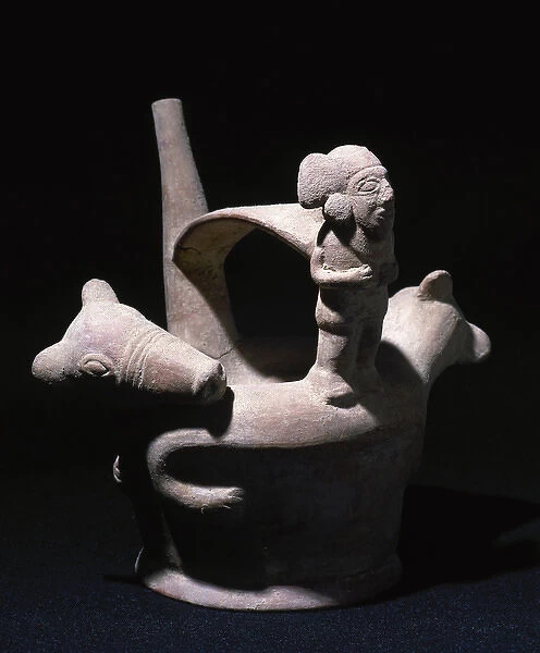 Pre-Columbian art. Pre-Incan. Moche culture. Northern Peru