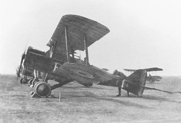RAF SE-5a. Royal Flying Corps Rfc Royal-Aircraft-Factory RAF Se-5A Date: 1910s