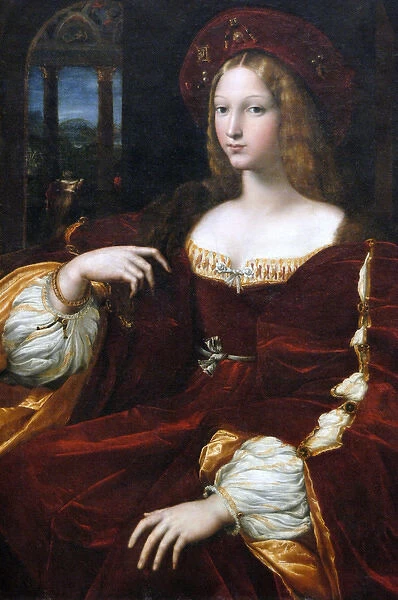 Raphael (1483-1520). Portrait of Isabel de Requesens