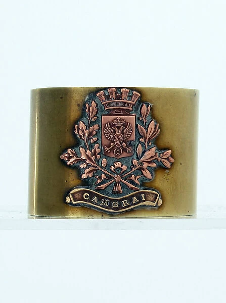 Serviette ring with the Coat of Arms of Cambrai