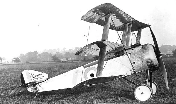 Sopwith Triplane following on the heels of the Pup, the