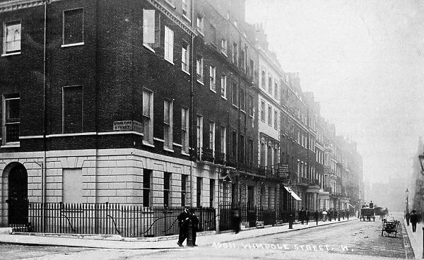 Wimpole Street and Queen Anne Street, London W1