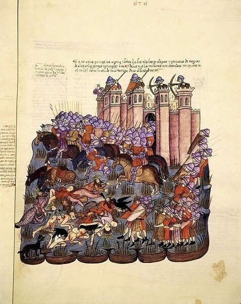 Battle of Gog and Magog, 1430 artwork