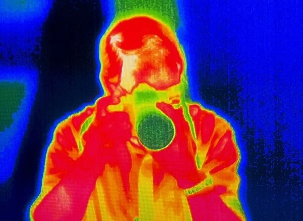 Infrared image of photographer C014  /  9284