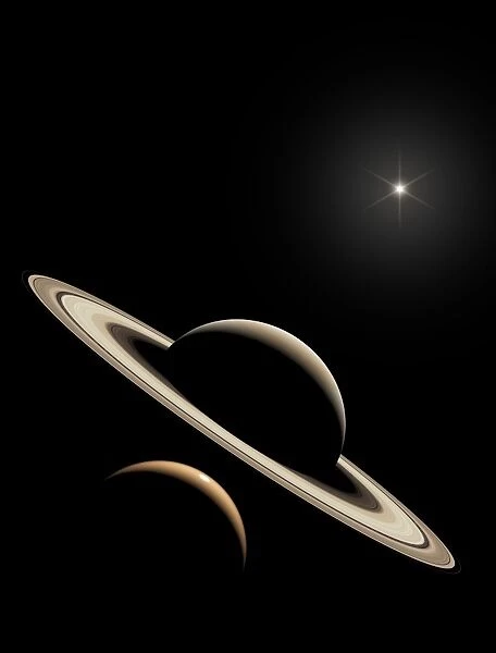 Saturn and Titans Lakes