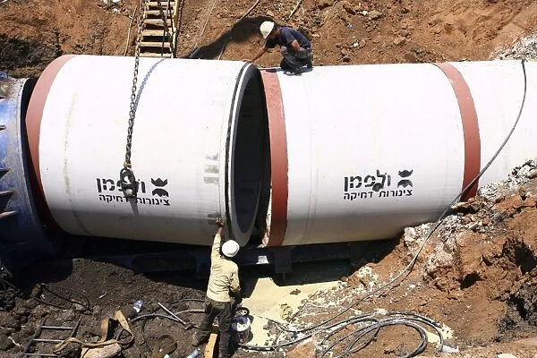 Sewer construction, Israel