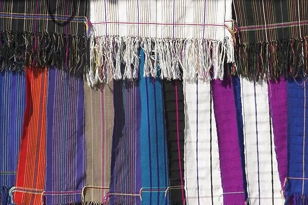 Textiles from Padaung tribe, Shan State, Myanmar (Burma), Asia