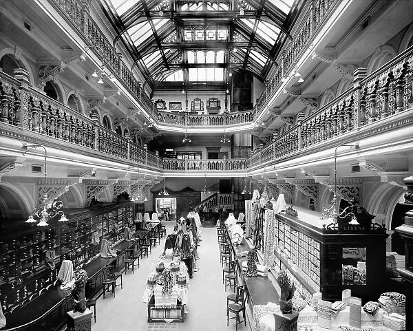 View of Jenners Department Store, Princes Street, Edinburgh. Date: 1895