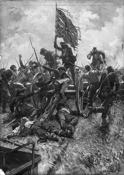 CIVIL WAR: GETTYSBURG, 1863. The Battle of Gettysburg, Pennsylvania, July 1863