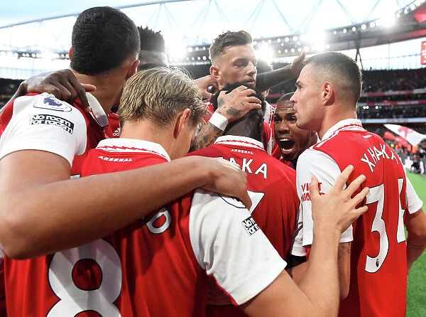 Arsenal's Triumph: Bukayo Saka Scores the Third Goal Against Liverpool in the 2022-23 Premier League