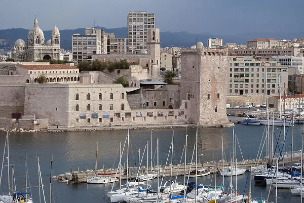 FRANCE FAMILY GUIDE, Marseille, Vieux Port, newly renovated Fort St Jean
