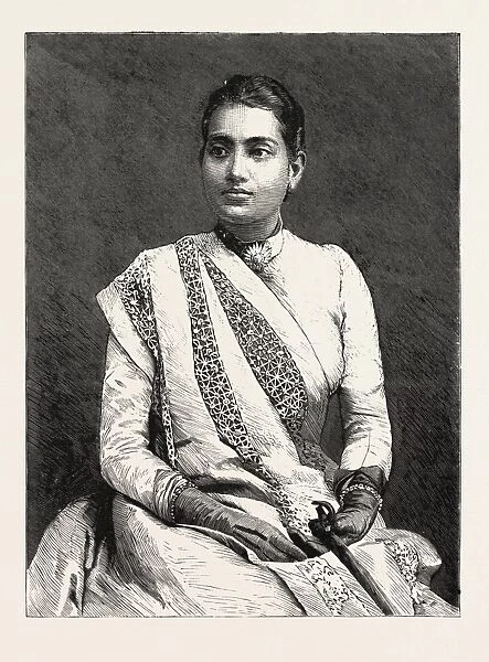 HER HIGHNESS THE MAHARANEE OF KUCH BEHAR, C. I. Cooch Behar district the state of West Bengal