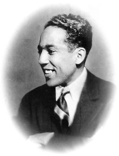 (James Mercer) Langston Hughes (1902-1967) African American  /  Caucasian poet, playwright writer