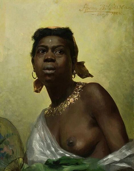 Black Woman, 1884 (oil on canvas)