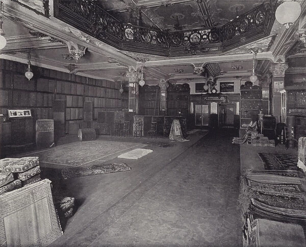 The Carpet Department, Harrods (litho)