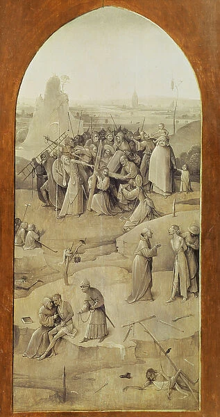 Christ on the Road to Calvary, from the Temptation of St