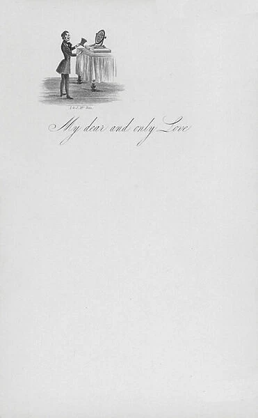 My dear and only Love (engraving)