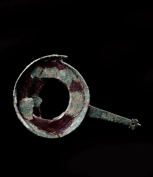 Etruscan civilization: 'Bronze sieve of Beazley VI style'