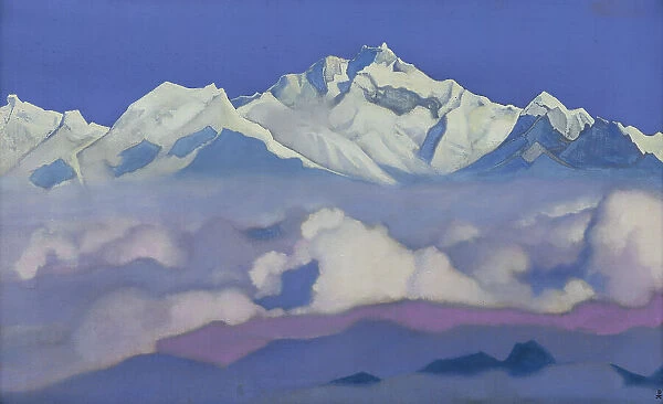 Kanchenjunga, 1936 (tempera on canvas)