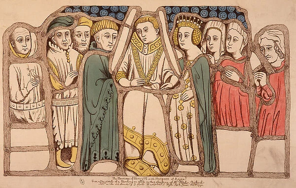 The Marriage of Henry VI of England and Margaret of Anjou in 1445