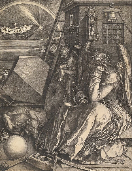 Melencolia I, 1514 (engraving)