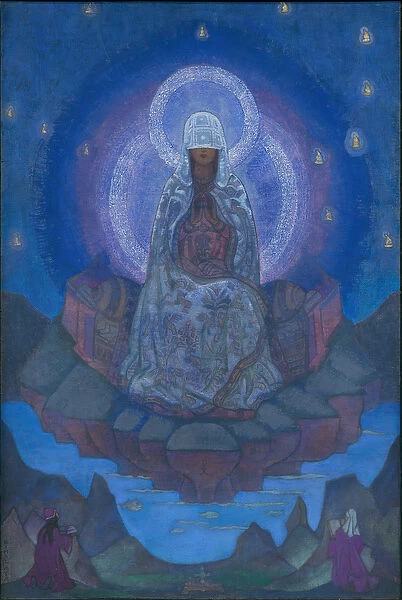 Mother of the World, 1924 (tempera on canvas laid on cardboard)