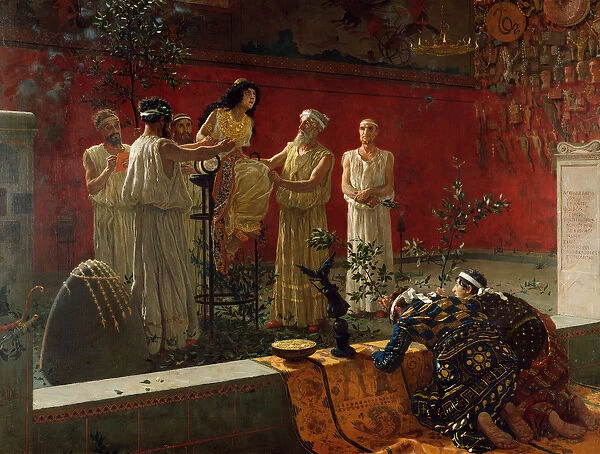 The Oracle, 1880 (oil on canvas)