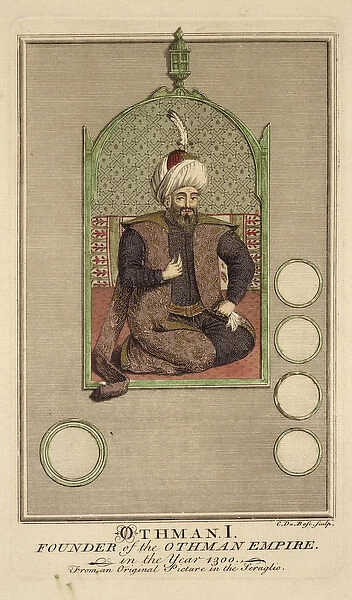Osman I (1259-1326) founder of the Ottoman Empire in the year 1300