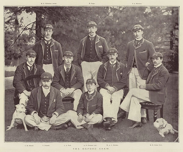 The Oxford Crew (b  /  w photo)