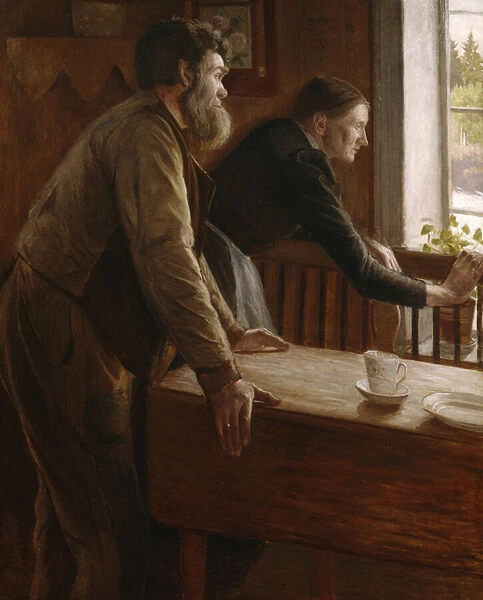 Passing, Slagen, 1898 (oil on canvas)