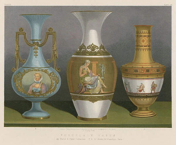 Porcelain Vases (chromolitho)