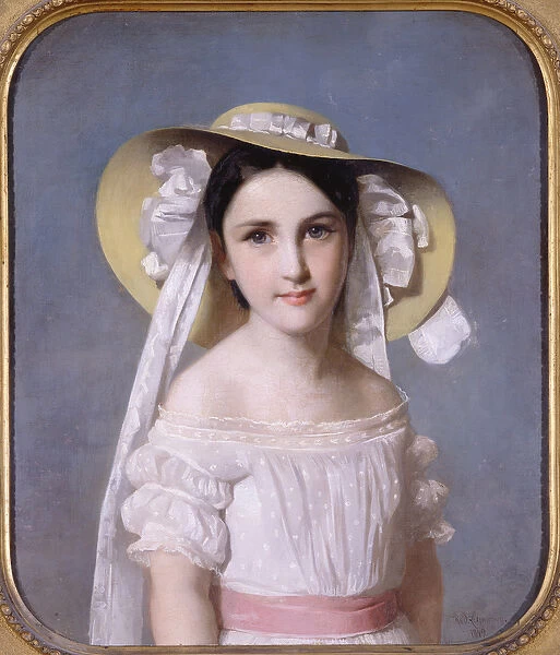 Portrait of Miss Emily Leo, 1849 (oil on canvas)