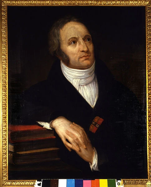 Portrait of Vincenzo Monti (1754 - 1828), Italian poet. Painting by Andrea Appiani