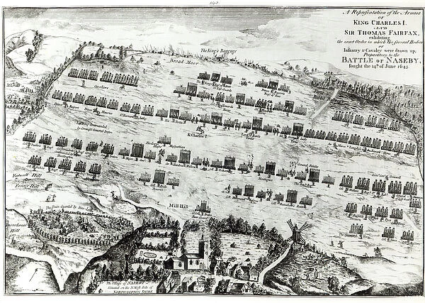 Preparation for the Battle of Naseby, fought on the 14th June 1645 published in The History