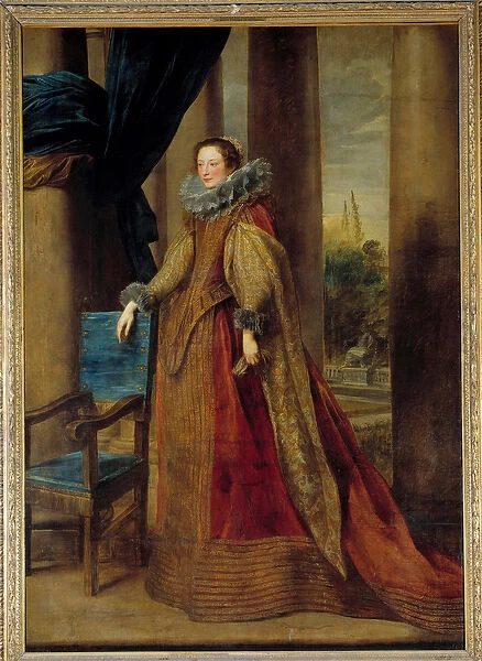 Presume portrait of the Marquise Geromina Spinola Doria